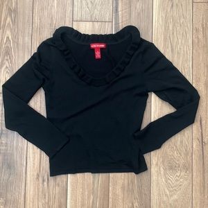 Blouse with super cute neckline